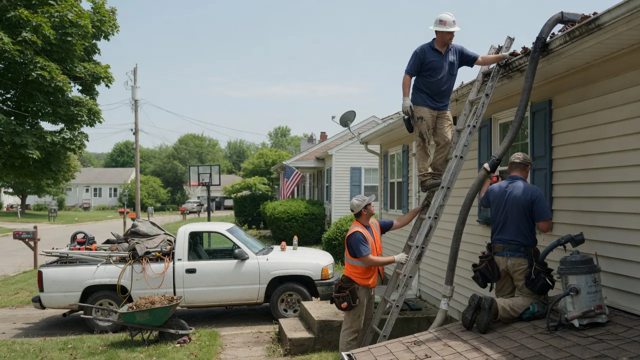Gutter Installation in West Virginia near me